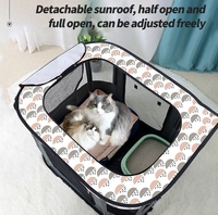 Enclos pour animaux de compagnie maison de maternité chat chien maison