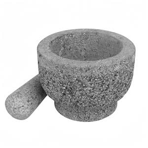 <span class=keywords><strong>Mortero</strong></span> y Pilón <span class=keywords><strong>de</strong></span> Granito Natural <span class=keywords><strong>de</strong></span> Alta Calidad para Moler Especias, Herramienta para Moler Hierbas y Especias para la Cocina del Hogar - Product Image 5