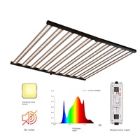 Lampe de plante de poulpe à spectre complet 1000W pour la maison haute puissance en aluminium divertissement sportif supplément de croissance de serre gradation