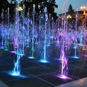 Fuente Interactiva de Agua para Niños, Plataforma Seca Multimedia, Fuente de Agua Danzante para Exteriores - Product Image 2