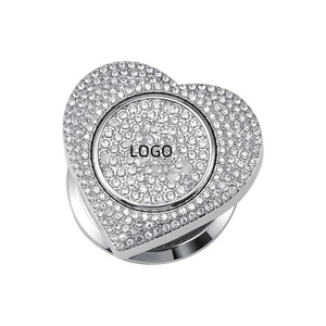 Tùy chỉnh phổ tim Rhinestone Biểu tượng logo đẩy bắt đầu/dừng nút Kit nội thất Phụ Kiện Xe Hơi - Product Image 1