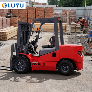 Montacargas Diésel OXPLO <span class=keywords><strong>CPCD30</strong></span>/CPC30 <span class=keywords><strong>4WD</strong></span> de 3 Toneladas y 6000 mm, Entrega Directa del Fabricante, Multifuncional - Product Image 1