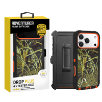 Étui de protection robuste 3 en 1 avec clip ceinture et béquille pour iPhone 16 15 14 13 12 11 Pro Max Plus XS X