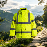 Vestes de travail imperméables JIADE pour hommes, veste de travail réfléchissante, vêtements de travail industriels, uniforme, vêtements ignifuges