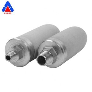 Elemento de filtro sinterizado de polvo resistente a altas temperaturas Interfaz de rosca externa de titanio Filtro sinterizado Sus personalizado - Product Image 3