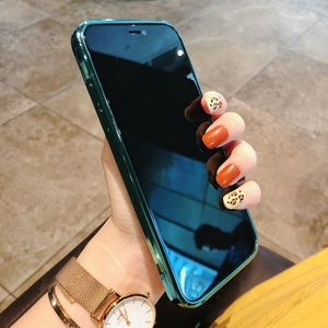 เคสโทรศัพท์ซิลิโคนใสแบบนิ่ม สำหรับ <span class=keywords><strong>iPhone</strong></span> 11 12 mini Pro Max <span class=keywords><strong>XS</strong></span> X XR Max 7 8 Plus SE 2020 เคสเคลือบไฟฟ้า - Product Image 6