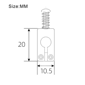 Sillines de Puente de Trémolo para Guitarra Eléctrica, Tipo Plano Cromado Independiente, Diseño de Orificio Redondo para Cuerdas, Intonación Precisa - Product Image 6