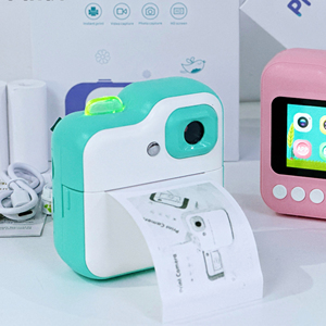 Cámara de Impresión Instantánea para Niños, Cámara de Impresión Térmica Portátil, Impresora de Fotos con Bluetooth y APP, Cámara de Fotografía Digital para Niños - Product Image 1