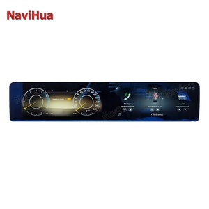 For NaviHua W221 Car DVD Player GPS Navigation New Design Dual Screen Android <b>Auto</b> Radio Digital Cluster TV for Benz S Class 4GB - Product Image 1