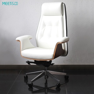 Modern Heavy-Duty Executive Leather Office <b>Desk</b> Chair Big and Tall Synthetic Leather <b>Extendable</b> Feature - Product Image 2