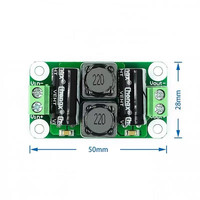 Carte de filtre d'alimentation cc 0-25V/0-50V 2A/3A/4A classe D Module d'amplificateur de puissance carte de Suppression des interférences Suppression EMI