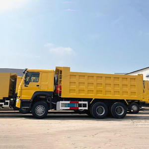 Nouveau camion benne Sinotruk HOWO 6X4, capacité 31-40T, moteur diesel, transmission manuelle, camion de transport lourd pour travaux d'ingénierie - Product Image 3