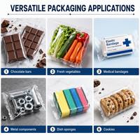 Volledig automatische kussenverpakkingsmachine voor brood, groenten, maancakes, koekjes, snoep, biscuitverpakkingen en verpakkingsapparatuur