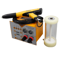 PISTOLA DE PULVERIZACIÓN de pintura, sistema de recubrimiento de polvo electrostático portátil pequeño de COLO-800DT-B