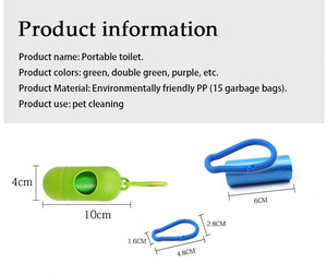 Sacs à déjections canines biodégradables anti-fuites de couleur unie, sacs poubelles pour animaux de compagnie extra grands, fournitures pour animaux de compagnie - Product Image 6