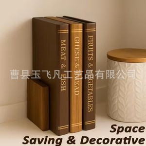 Juego de Tablas de Cortar de Madera en Forma de Libro, 25.4x33x2cm, Multifuncionales para Carne, Pescado, Queso, Frutas y Verduras - Product Image 4