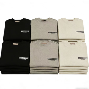 T-shirt da uomo Fear, top di gamma, casual streetwear, all'ingrosso, 275GSM, pesante, 100% cotone, lavato, personalizzabile - Product Image 6