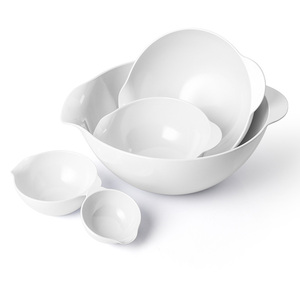 ชามใยไผ่ขัดมันสำหรับอาหารค่ำหรือสลัดสำหรับตั้งแคมป์พิมพ์ลายสีสันสดใสแบบกำหนดเอง - Product Image 4