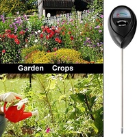 10 pouces plante compteur d'eau testeur d'humidité du sol testeur pour jardin pelouse ferme utilisation pas de batterie requise noir vert