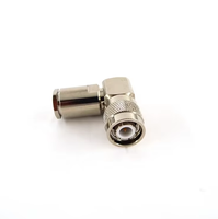 Câble d'antenne 5D-FB LMR300, fil électrique étanche, connecteur coaxial RF à angle droit avec pince de fixation, prise mâle TNC