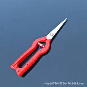 กรรไกรตัดแต่งกิ่งเพชร 60 มม. สแตนเลส หัวตรง ด้ามพลาสติก โครงสร้างแบบผีเสื้อ - Product Image 2