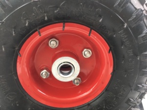 עגלת גלגל מוצק גומי צמיגי 400-8 350-8 250-4 גומי גלגלי גלגל בארו - Product Image 5