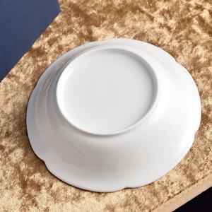 Ensemble de bols de dîner de luxe style campagnard moderne à bord doré, taille personnalisée, en porcelaine fine, assiettes creuses, compatibles lave-vaisselle et micro-ondes, vente chaude - Product Image 3