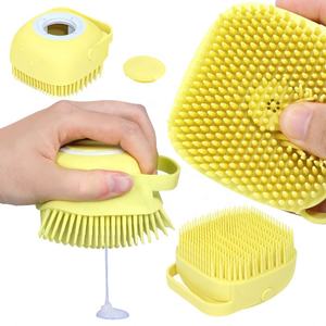 Cepillo de Baño de Silicona Multifuncional Ecológico al por Mayor con Relleno para Perros y Exfoliación Suave - Product Image 6