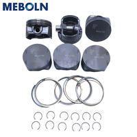 Kit de 6 pistons et segments de piston STD pour BMW 330i 530i X5 Z4 E46 E53 E60 E85 E90 M54 B30 3.0L Accessoires auto 11257506222