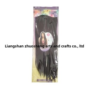 Extensiones de Cabello Largo y Liso Pre-Adheridas de 12 Pulgadas para Mujer, Estilo Europeo y Americano, de Gran Volumen, para Comercio Transfronterizo - Product Image 4