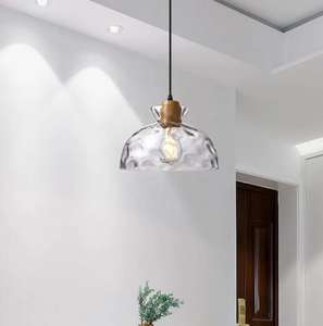 Candelabro LED de cristal de onda de agua nórdico OEM, candelabro de barra de una sola cabeza para cabecera de dormitorio Simple - Product Image 2