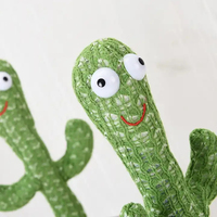 Vente chaude Jouets Électrique En Peluche Plante Jouet Danse Vente Chaude Cactus Jouet Avec Musique