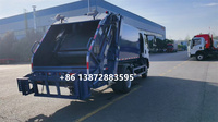 Camion Compacteur Manuel FAW 4x2, 2-10 Tonnes, Compression des Déchets Robuste, Télécommande pour Déchets Municipaux et Industriels