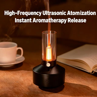 Nouveau diffuseur d'huiles essentielles vintage, humidificateur d'ambiance, machine d'aromathérapie, pulvérisateur d'air, atomiseur ultrasonique