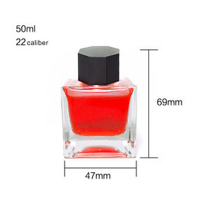 Calamaio di vetro Vintage con portapenne penna piuma tuffo ricarica Design elegante del vecchio mondo - Product Image 5