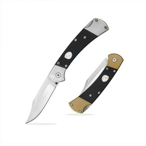 Coltello Tascabile Pieghevole <span class=keywords><strong>BUCK</strong></span> D2, Leggero e Resistente, Strumento EDC per Collezionisti di <span class=keywords><strong>Coltelli</strong></span>, Personalizzabile OEM per Uso in Campeggio - Product Image 1