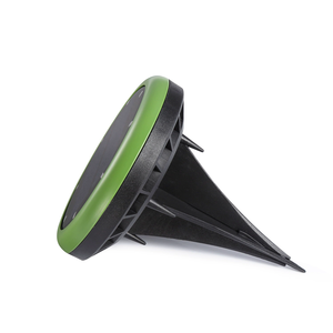 Outdoor Solar Wall Light Waterproof <strong>Garden</strong> <strong>Ground-mounted</strong> <strong>Lamp</strong> Round Petal Deck Fence <strong>Lamp</strong> Glowing <strong>Garden</strong> Landscape <strong>Lamp</strong> - Product Image 1