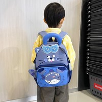 Nouveau sac à dos de maternelle style dessin animé pour garçons et filles de 3 à 6 ans ; Mini sac à dos léger à imprimé animal avec coussin d'air