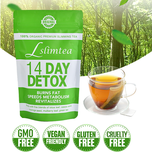 Chinaherbs Best Selling 14 Day <b>Slim</b> Fat Burner <b>Tea</b> Organic Green <b>Tea</b> Moringa Vitamin Rich Slimming <b>Tea</b> Bags Private - Product Image 1