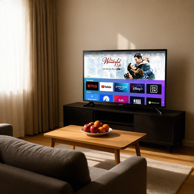 27 Inch Smart TV Android 32 40 43 55 Inch Black LED LCD Smart TV Televisions