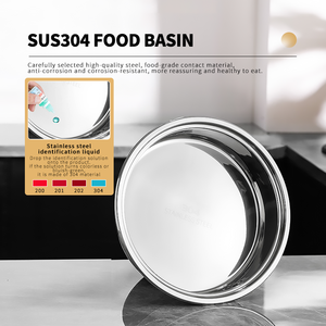 Utensilios de cocina comerciales de acero inoxidable WINNERS 32cm 36cm plato de frotamiento de olla caliente con cubierta de vidrio <span class=keywords><strong>Vertical</strong></span> para cafetería De Hotel - Product Image 2