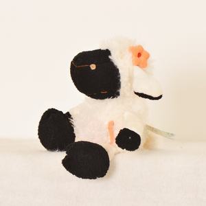 Peluche Mignonne de Petite Moutonnette avec Fleur, Poupée Enfant avec Poche, Marionnette Mouton, Cadeau, Décoration Maison - Product Image 4