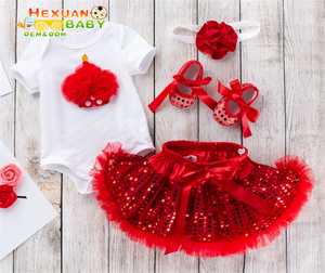 Abito Principessa Keli Bear 2024 con Pizzo Floreale per Neonati, Nuovo Design, Abbigliamento Estivo per Bambine, Manica Corta in Cotone - Product Image 6