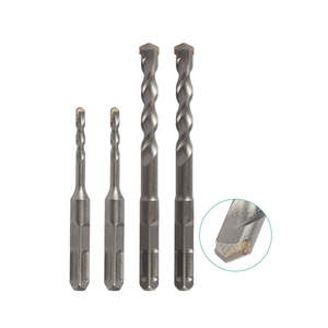 Juego de 10 Brocas SDS Plus de 3/16"x6" para Martillo Perforador, con Punta de Carburo para Concreto y Mampostería, para Perforación de Pozos, 1 Año de Garantía - Product Image 4