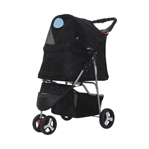 Fournitures <span class=keywords><strong>pour</strong></span> animaux de compagnie <span class=keywords><strong>Poussette</strong></span> <span class=keywords><strong>pour</strong></span> animaux de compagnie 3 roues Cage <span class=keywords><strong>pour</strong></span> chat et <span class=keywords><strong>chien</strong></span> <span class=keywords><strong>Poussette</strong></span> de voyage <span class=keywords><strong>Pliable</strong></span> Transporteur - Product Image 3