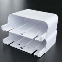 Interrupteur DIP LN T8 T5 allongé, support de lampe à aiguille partielle, vis, accessoires LED en plastique, tube PC, prise d'alimentation, jardin, AC 165-265V
