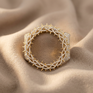Couvre-lunette de montre de luxe, accessoires de montre personnalisés avec diamants, fabricant en gros - Product Image 5