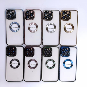 <span class=keywords><strong>TPU</strong></span> trường hợp điện thoại với ống kính bảo vệ CD kim loại vòng tròn từ tính chống xước cứng điện thoại bìa cho Iphone 14 Pro Max - Product Image 5