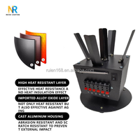 Système de tir de feux d'artifice froids d'intérieur à télécommande 8 canaux AC 110V-240V