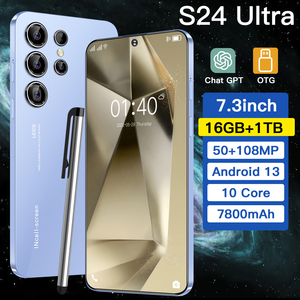 2025 kilidini sıcak Unlock cep telefon çift Sim 4K LED ekran 108MP arka Deca çekirdek LTE hücresel İngilizce fransızca İspanyolca destekler - Product Image 1